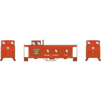 N CN WOOD CABOOSE #77137