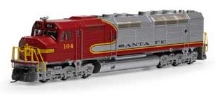SF FP45 #104 DCC & SOUND