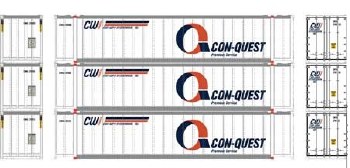 N CON-QUEST TRAILERS - 3 PACK