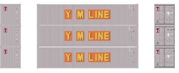 N YML 40' CONTAINERS- 3 PK