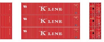 N K LINE 40' CONTAINERS- 3 PK