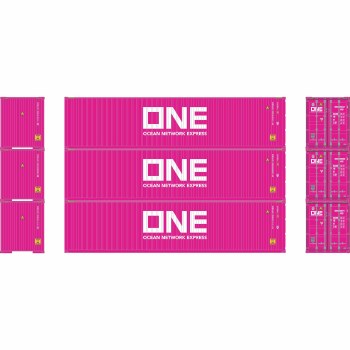 N ONE 40' CONTAINERS - 3 PK