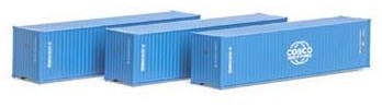 N COSCO 40' CONTAINERS - 3 PK