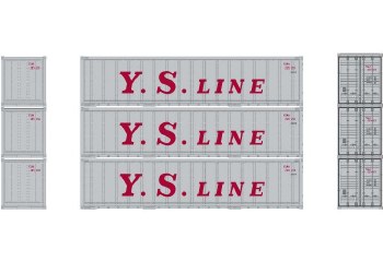 N YSL 40' CONTAINER - 3 PACK