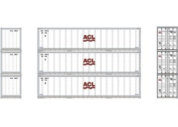 N ACL 40' CONTAINER - 3 PACK