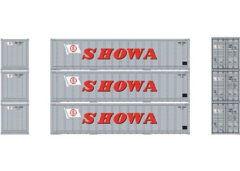 N SHOWA 40' CONTAINER - 3 PACK