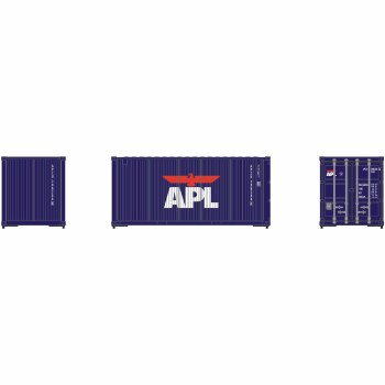 N APL 20' CONTAINER - 3 PACK