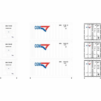 N CGM 20' CONTAINER - 3 PACK