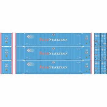 N PACER 53' CONTAINERS -3 PACK