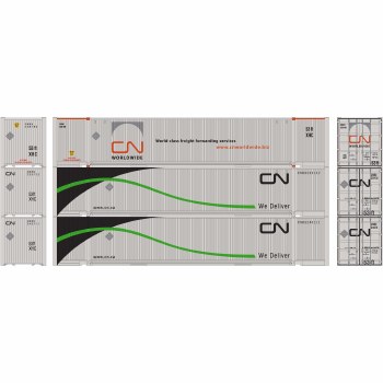 N CN 53' CONTAINERS - 3 PACK