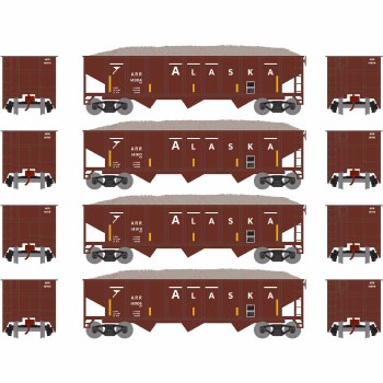 ARR 40' HOPPER CAR - 4 PACK