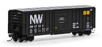 N N&W 50' BOXCAR #57829