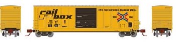 N RB 50' BOXCAR #51017 W/GRIME