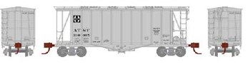 N ATSF PS-2 COVERED HOPPER