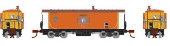 N MLW BW CABOOSE #992222