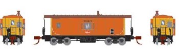 N MLW BW CABOOSE #992226