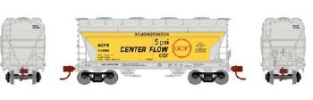 N ACF COVERED HOPPER #44586