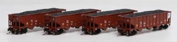 CN 3-BAY 40' HOPPERS - 4 PACK