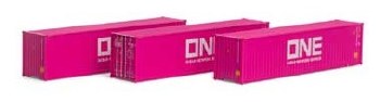 ONE 40' HI-CUBE CONTAINERS-