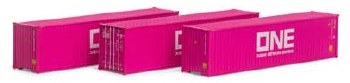 ONE 40' HI-CUBE CONTAINERS-