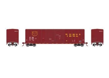 WC 50' DD BOX CAR #43617