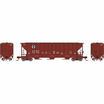 N AT&SF 3-BAY HOPPER #307749