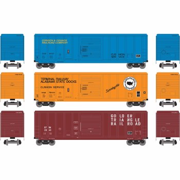 CCR/TASD/GTRA 50' BOXCAR3-PACK