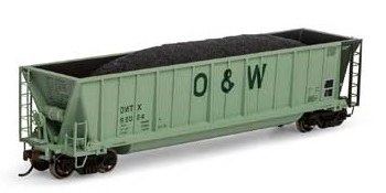 O&W BATHTUB COAL GONDOLA#99024