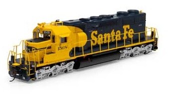 Santa Fe Emd SD39u Locomotive