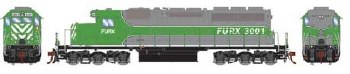 FUR SD40 #3001 - DCC & SOUND