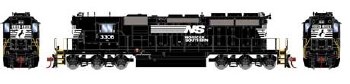 NS SD40-2 #3306 - DCC & SOUND