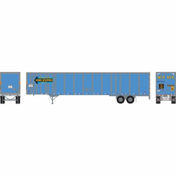 WER 53' PLATE TRAILER #91059