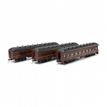 PRR ARCH ROOF PASS 3 CAR SET