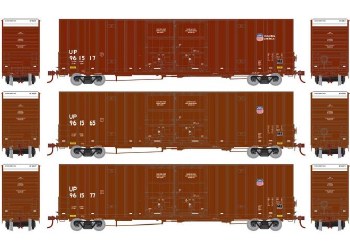 UP 60' DD BOXCAR 3 PACK
