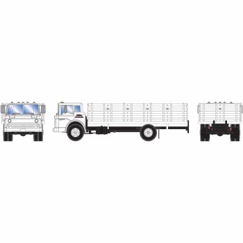 FORD "C" STAKE BED TRUCK-WHITE