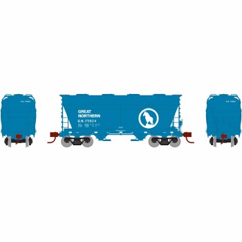 GN 2-BAY COVERED HOPPER#173824