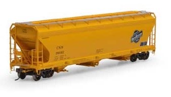 C&NW 3-BAY COVR HOPPER #180312