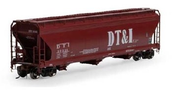 DT&I  3-BAY COV HOPPER #10311