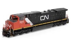 CN DASH9-44CW #2572-DCC&SOUND