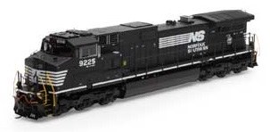 NS DASH9-44CW #9225-DCC&SOUND