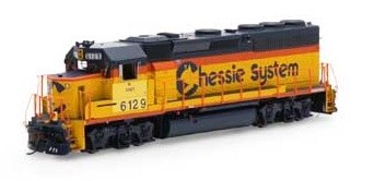 CSX GP40-2 #6129 - DCC & SOUND