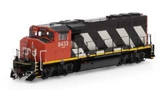 CN GP40-2 #9454 - DCC & SOUND