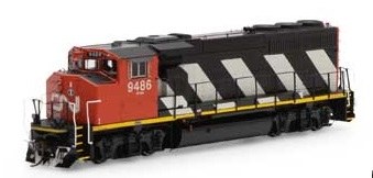 CN GP40-2 #9486 - DCC & SOUND