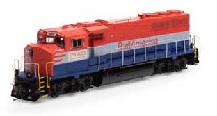 TP&W GP40-2L #4055 -DCC &SOUND