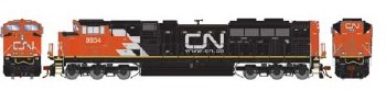 CN SD70M-2 #8934 - DCC & SOUND