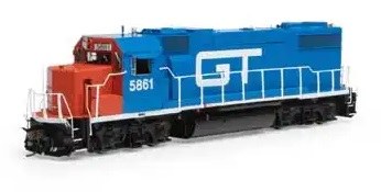 GTW GP38-2 #5861 - DCC & SOUND