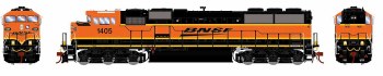 BNSF SD 60M #1405 DCC&SOUND