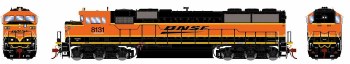 BNSF SD 60M #8131 DCC&SOUND