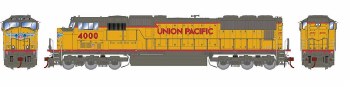 UP SD70M #4000 - DCC READY