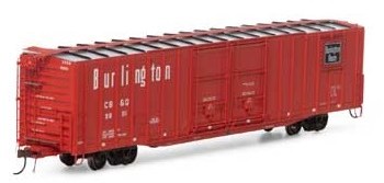 CB&Q 60' AUTO BOXCAR #9801